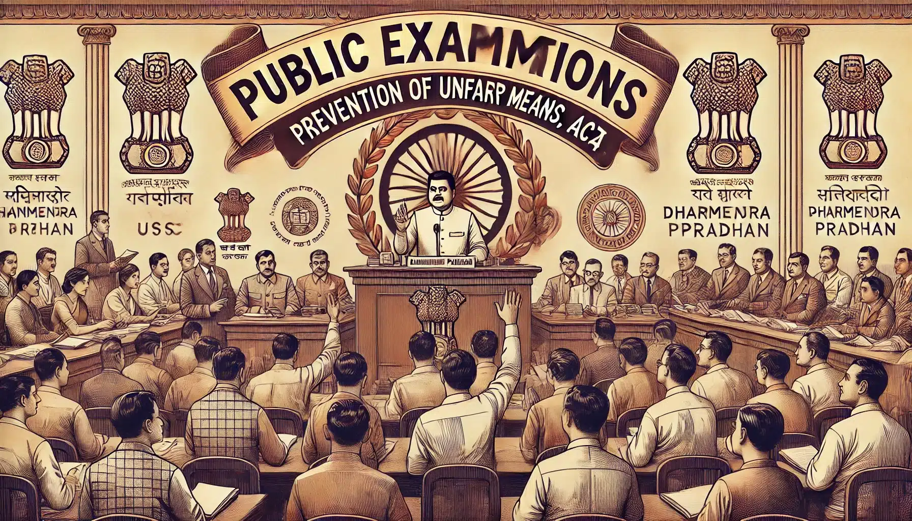 Central Government notifies Act against unfair means in public examination