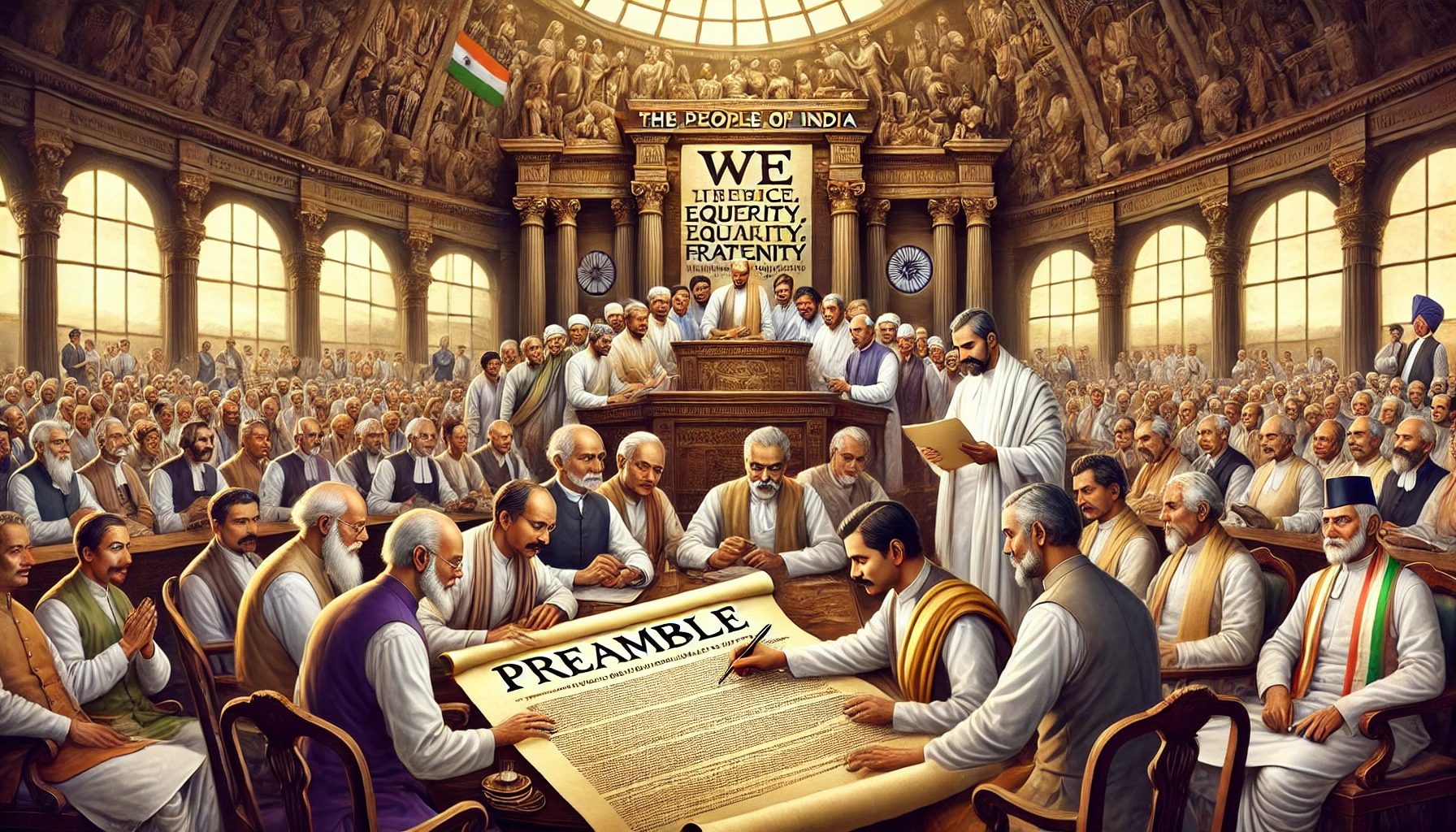 Preamble of the Indian Constitution