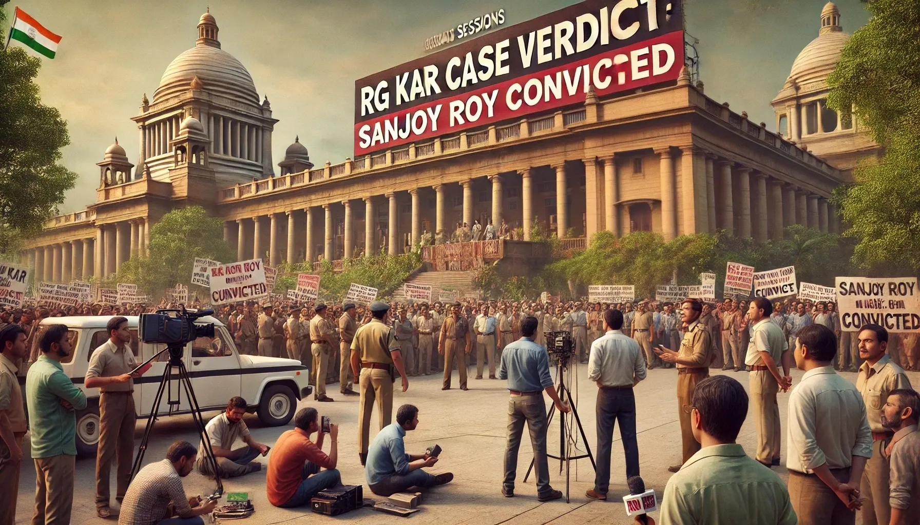 Justice Delivered: Sanjoy Roy Held Guilty in RG Kar Case, Sentencing Awaited